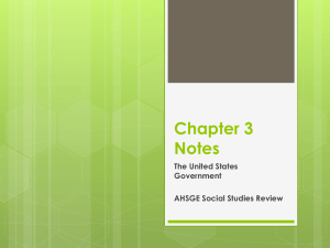 Chapter 1 Notes - Mrs. Quarles' Webpage