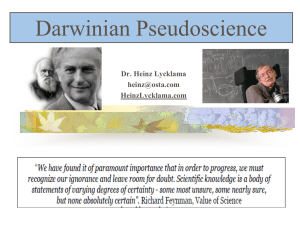 DarwinianPseudoScience
