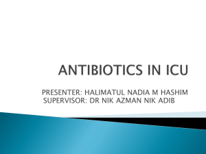 2014.04.17 Antibiotics in ICU