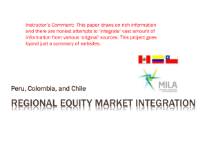 Regional Equity Market Integration