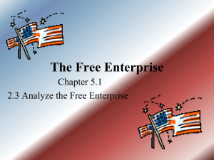 The Free Enterprise