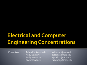 Electrical and Computer Engineering Concentrations