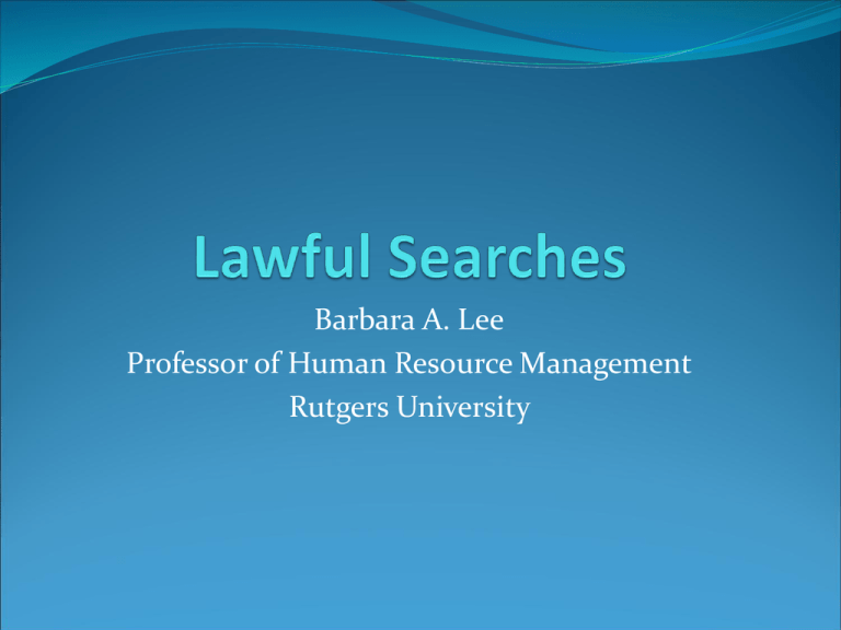 Lawful Searches Raritan Valley Community College Lawful Searches Raritan Valley Community College