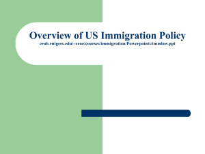 US Immigration Law Summary