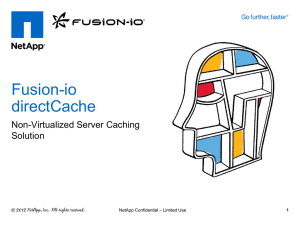 Fusion-io directCache