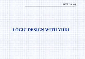 VHDL Learning