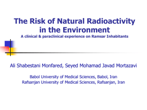 The Estimation of Effective Dose to Population from Nuclear