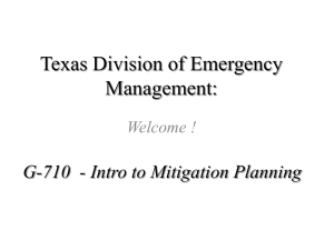 Texas Mitigates - Texas Emergency Management