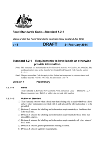 v 15 DRAFT 21 February 2014 - Food Standards Australia New