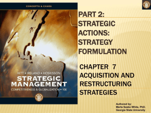 STRATEGIC MANAGEMENT