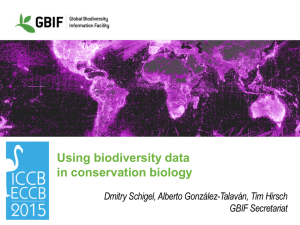 - Global Biodiversity Information Facility