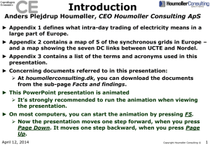 Intra-day trading for The Single Electricity Market