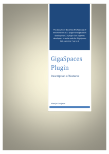 GigaSpaces Plugin