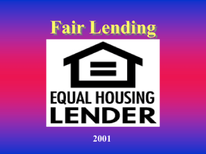 Fair Lending - BankersOnline.com