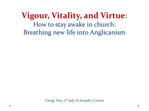 Vigour, Vitality, and Virtue: How to stay awake in church Breathing