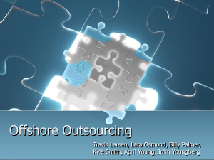 Outsourcing/Offshoring