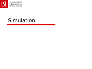 Topic 3: Simulation