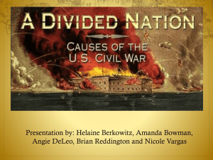 Civil war Causes