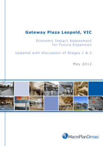 Economic Impact Assessment