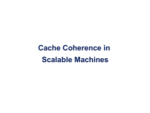 Cache Coherence in Large