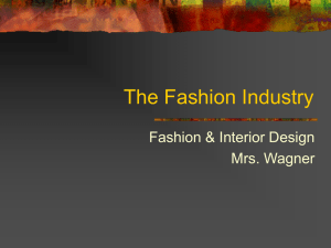 The Fashion Industry - Fort Thomas Independent Schools
