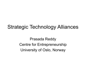 Strategic Technology Alliances