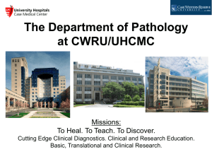 Pathology Services - Case Western Reserve University