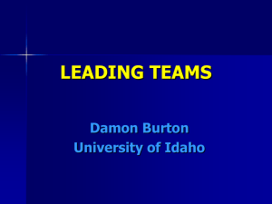 Team - University of Idaho
