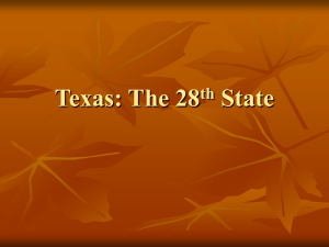 Statehood for Texas