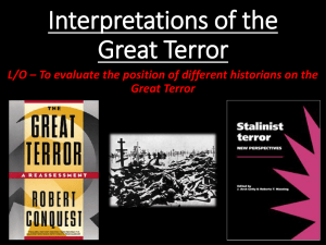 Interpretations of the Great Terror