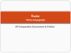Russia: History and geography