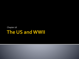The US and WWII - Kenston Local Schools