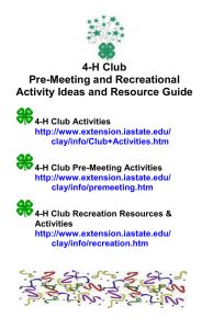4-H Club - Iowa State University Extension and Outreach