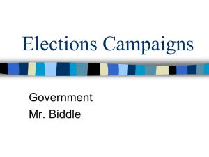Elections Campaigns