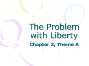 The Problem with Liberty