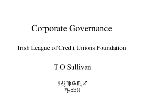 Corporate Governance