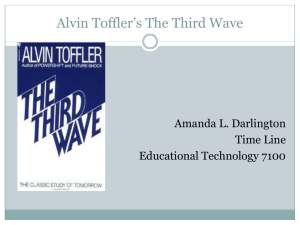 Alvin Toffler's The Third Wave
