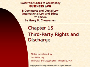 Chapter 015 - Third-Party Rights & Discharge