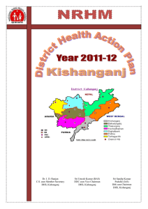 District Profile - STATE HEALTH SOCIETY BIHAR