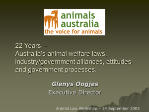 22 Years - Lawyers For Animals