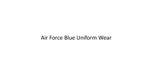 Uniform Wear - APAblog.org