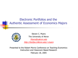 Electronic Portfolios - gozips.uakron.edu