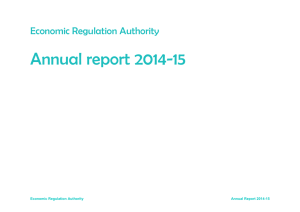 Economic Regulation Authority Annual Report 2011/12