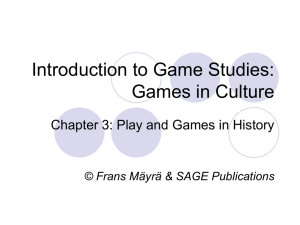 igs_chapter_3 - An Introduction to Game Studies