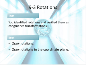 9-3 Rotations