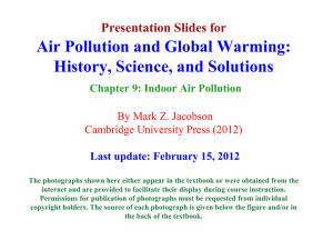 Chapter 9. Indoor Air Pollution