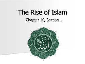 The Rise of Islam - McKinney ISD Staff Sites