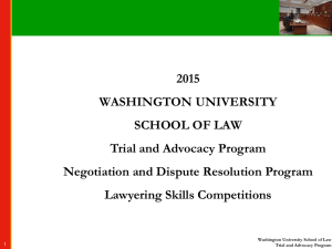 view powerpoint - Washington University School of Law