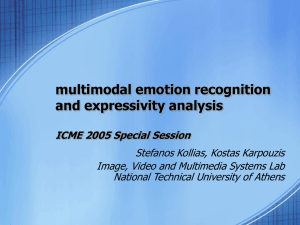 Multimodal Emotion Recognition