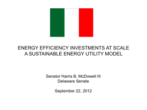 the Sustainable Energy Utility (SEU)